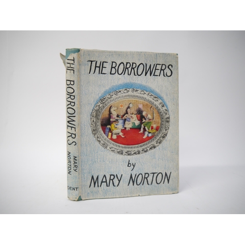 7140 - Mary Norton: 'The Borrowers', London, Dent, 1956, 4th edition, colour frontis & in text ills. by Dia... 