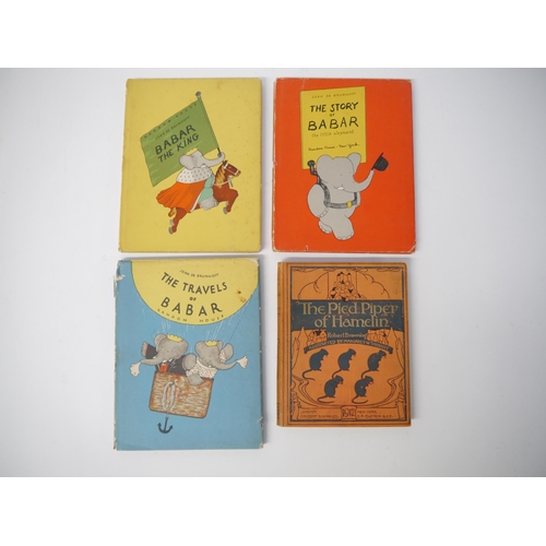 7144 - Jean de Brunhoff. Three titles, all published New York, Random House, undated but c. 1937. Small 4to... 