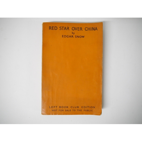 7169 - Edgar Snow: 'Red Star Over China', London, Victor Gollancz/Left Book Club, 1937, 1st edition, origin... 