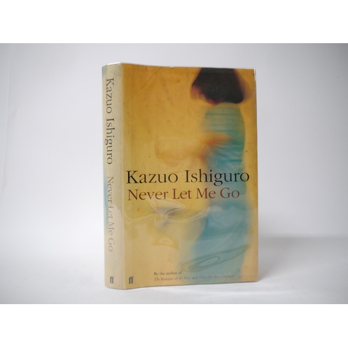 7175 - Kazuo Ishiguro: 'Never Let Me Go', London, Faber & Faber, 2005, 1st edition, signed piece mounted to... 