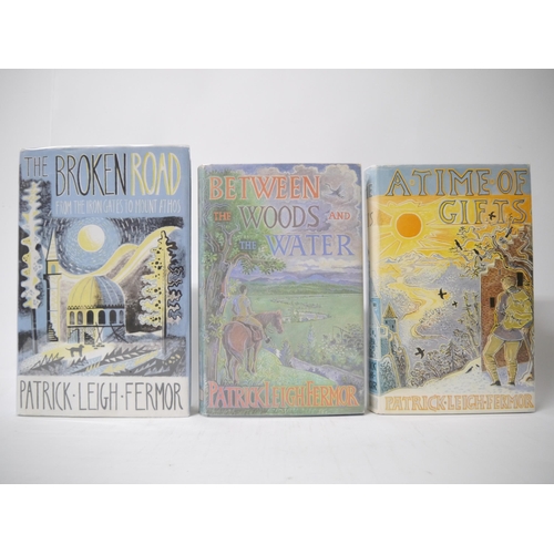 7181 - Patrick Leigh Fermor Trilogy, all first editions, all published London, John Murray, all original cl... 