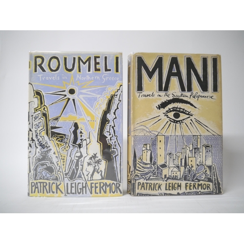 7182 - Patrick Leigh Fermor, 'Mani: Travels in the Southern Peloponnese', 1958, 'Roumeli: Travels in Northe... 