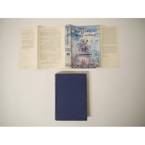 7188 - Nancy Mitford: 'The Blessing', London, Hamish Hamilton, 1951, 1st edition, original cloth gilt, dust... 