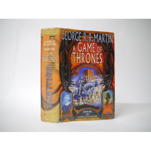 7192 - George R.R. Martin: 'A Game of Thrones', BCA with arrangement of HarperCollins, 1996, two b/w maps, ... 