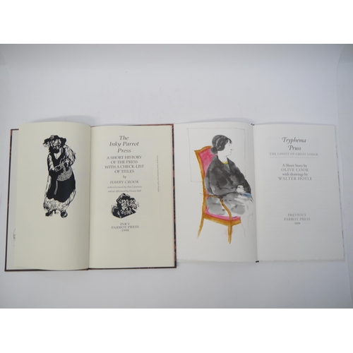 7078 - (Previous Parrot/Inky Parrot Press.) Olive Cook; Walter Hoyle (ill.): 'Tryphema Pruss, the Ghost of ... 