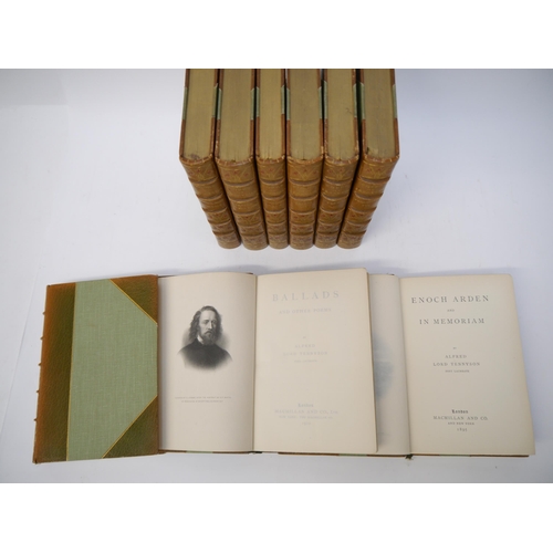 7218 - (Bindings.) Alfred Lord Tennyson: 'The Works of Alfred Lord Tennyson', London, Macmillan, 1892-1902,... 