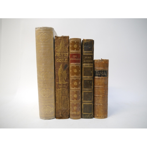 7235 - Victorian literature etc., 5 various titles, including Frances Trollope: 'The Life and Adventures of... 