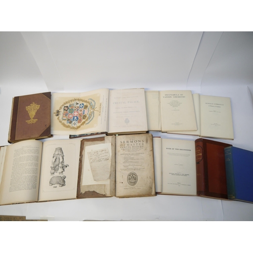 7307 - A collection of assorted antiquarian, science, natural history and other titles, including Samuel Hi... 