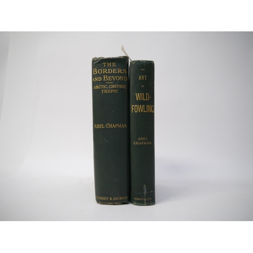 7240 - Abel Chapman, 2 titles: 'First Lessons in the Art of Wildfowling', London, Horace Cox, 1896, 1st edi... 