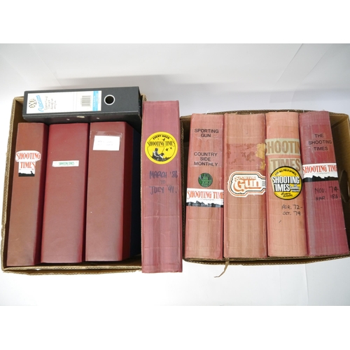 7274 - Eight thick folio clothbound scrap albums and a ring bound folder compiled by, and containing large ... 