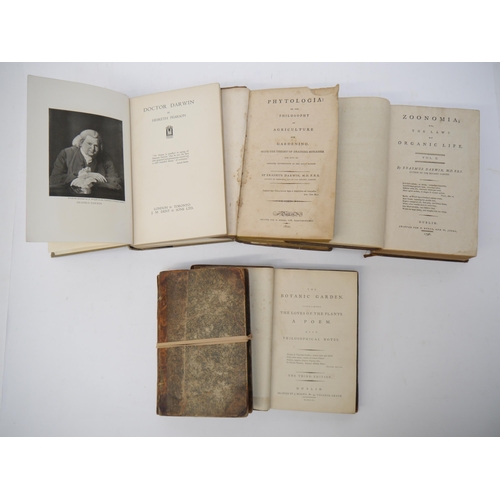 7294 - Erasmus Darwin: 'The Botanic Garden; A Poem, in Two Parts', Dublin, J. Moore, 1790-93, 2 volumes, vo... 