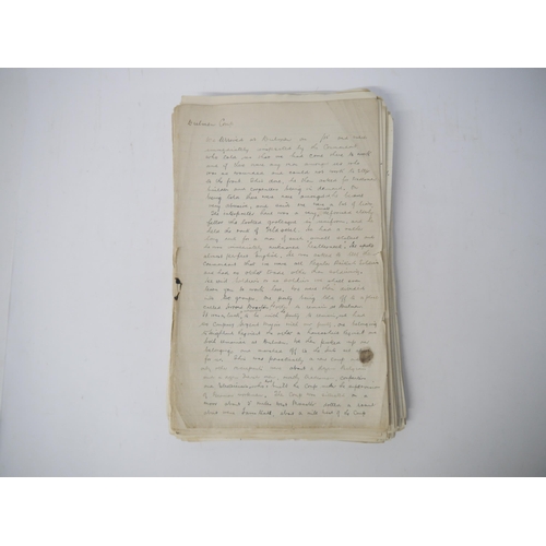 7313 - (World War I, Prisoner of War Manuscript) A first-hand account by a British - probably Scottish - re... 