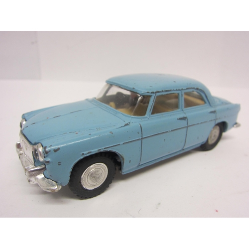 8124 - Five unboxed Triang Spot-On diecast cars to include 101 Armstrong Siddeley Sapphire with green body ... 