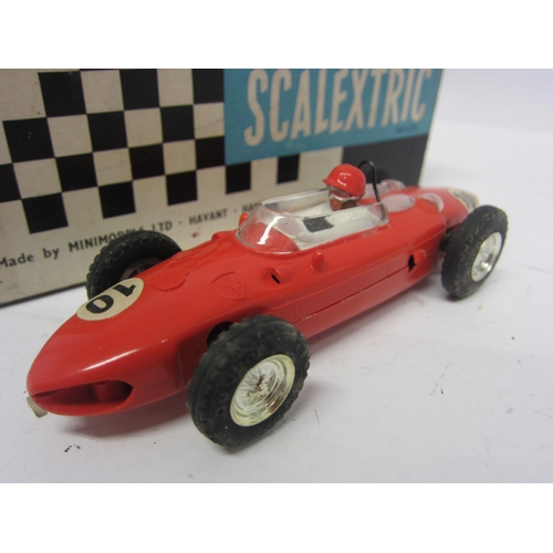 8394 - Four boxed Triang Scalextric slot racing cars to include C54 Lotus in yellow, C62 Ferrari in red, C6... 