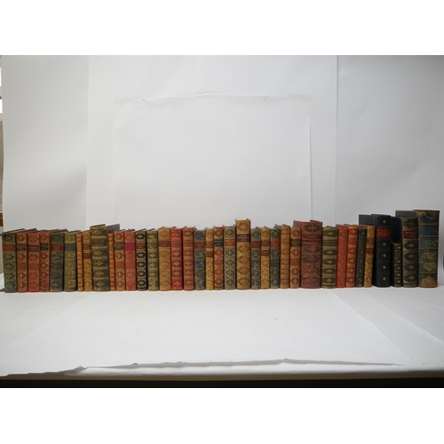 7237 - (Prize Bindings, Donald Banks 1891-1975.) Thirty seven early 20th Century prize leather bindings, al... 