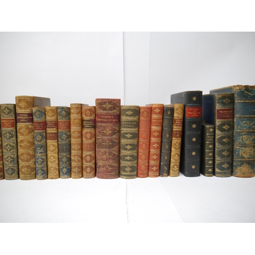 7237 - (Prize Bindings, Donald Banks 1891-1975.) Thirty seven early 20th Century prize leather bindings, al... 