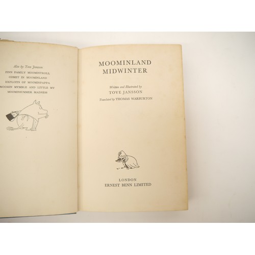 7145 - Tove Jansson: 'Moominland Midwinter', translated Thomas Warburton, London, Ernest Benn Ltd, 1958, 1s... 