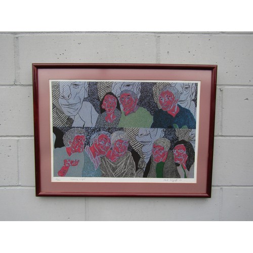 9439 - PAUL STOPFORTH (b.1945) A framed and glazed limited edition print 'Opening Nights'. Pencil signed, n... 