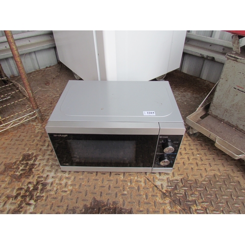 3264 - A Sharp microwave.  DTI Failure: Please see information pages