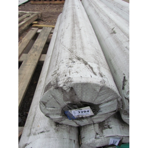 3294 - An 80m roll of plastic sheeting