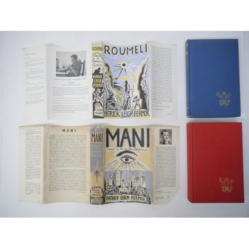 7182 - Patrick Leigh Fermor, 'Mani: Travels in the Southern Peloponnese', 1958, 'Roumeli: Travels in Northe... 