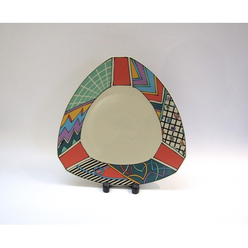 9115 - Rosenthal Studio Linie platter by Dorothy Hafner, 1980's, 36cm diameter