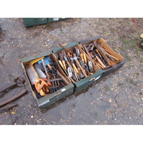 3534 - Three boxes of mixed tools