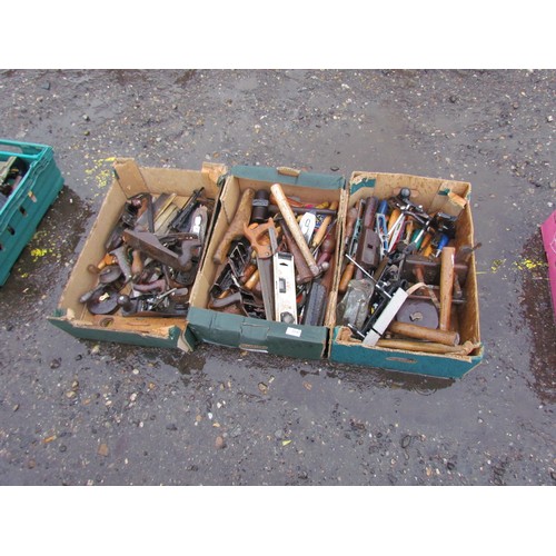 3543 - Three boxes of mixed tools