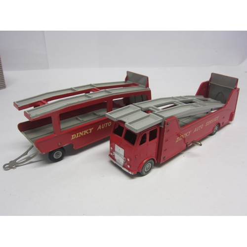 8212 - A boxed Dinky Supertoys diecast 983 Car Carrier with Trailer set 