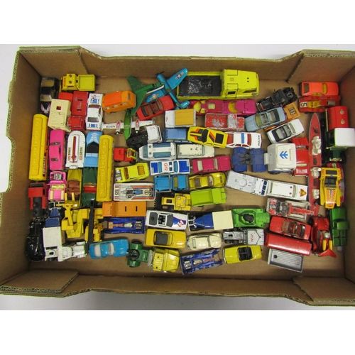 8178 - A collection of predominantly Matchbox playworn diecast vehicles