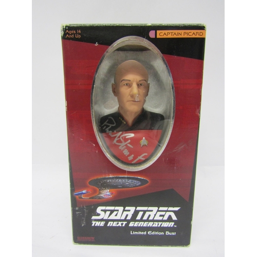 8073 - A boxed Sideshow Collectibles limited edition bust of Patrick Stewart as Captain Jean Luc Picard in ... 