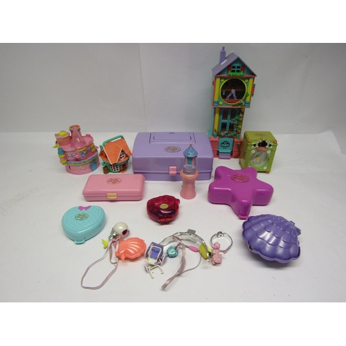 8067 - A collection of Polly Pocket and similar playsets, c.1989-1996, to include Bluebird Toys Polly's Hou... 