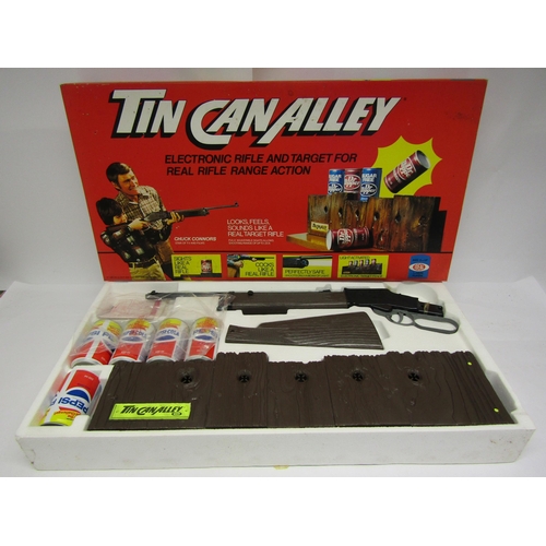 8367 - A boxed Ideal Toys Tin Can Alley rifle range game