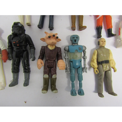 8092 - A collection of forty-five loose and playworn vintage LFL / GMFGI Star Wars action figures to includ... 