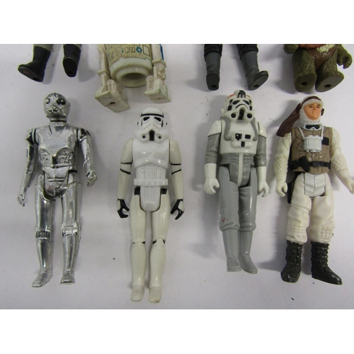 8092 - A collection of forty-five loose and playworn vintage LFL / GMFGI Star Wars action figures to includ... 