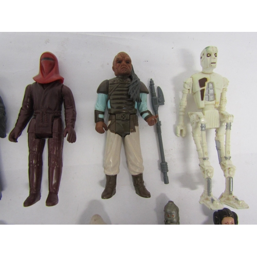 8092 - A collection of forty-five loose and playworn vintage LFL / GMFGI Star Wars action figures to includ... 