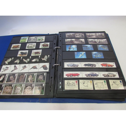 1387 - An album of mixed UK stamps and a folder containing mint stamps, approx. £182 in face value