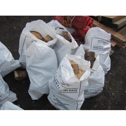 3432 - Ten bags of firewood