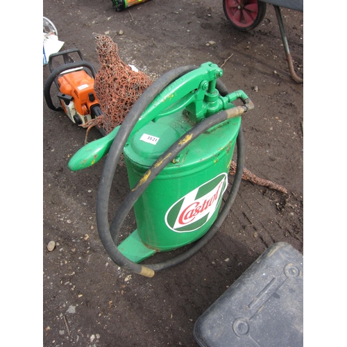 3521 - A Castrol oil dispenser