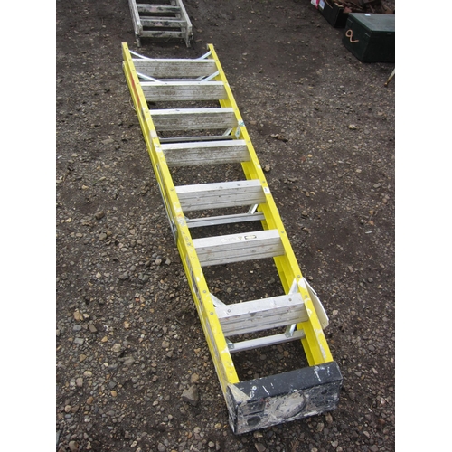 3549 - A set of 8 tread fibreglass steps