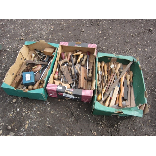 3569 - Three boxes of mixed tools