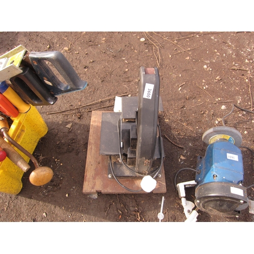 3600 - A belt sander.  DTI Failure: Please see information pages