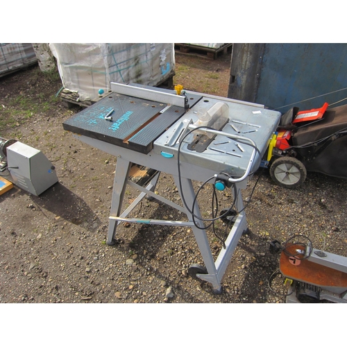 3642 - A Wolfcraft saw bench.  DTI Failure: Please see information pages     (E) £40-50