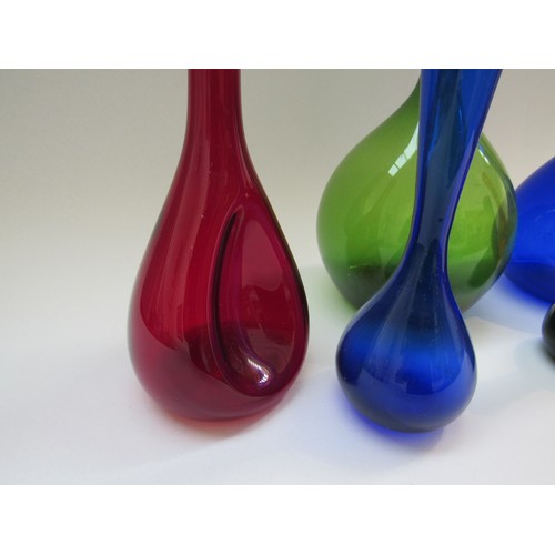 9187 - A collection of Arthur Percy and other vases, various colours and heights. Tallest 40cm (6)