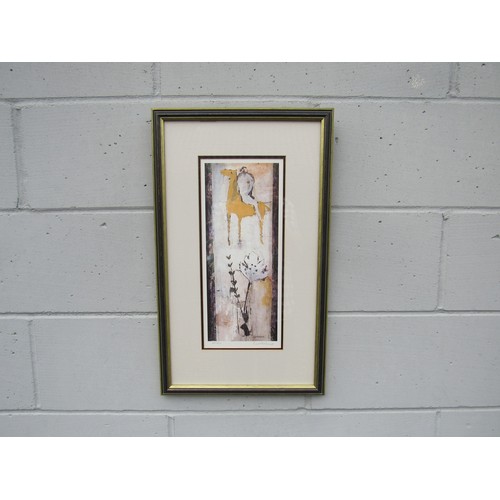 9426 - A Leo McDowell framed limited edition print “Marini’s Horse” signed and numbered by the artist to fr... 