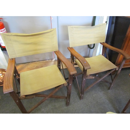 1122 - A set of four Christian Liaigre directors chairs 