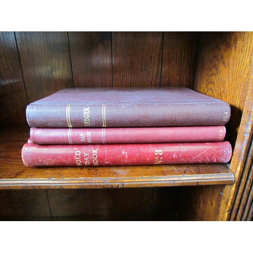 1169 - Three unused day and ledger books     (R) £40