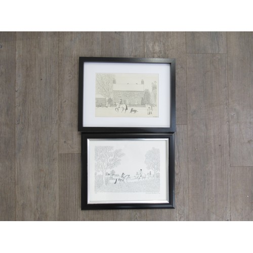 9473 - Two Vincent Haddelsey framed limited edition art prints, each signed bottom right, one an EA print. ... 