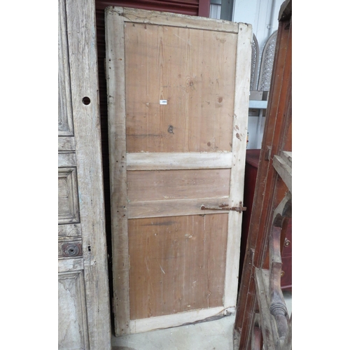 2084 - A 19th Century French pine cupboard door  189cm x 82cm