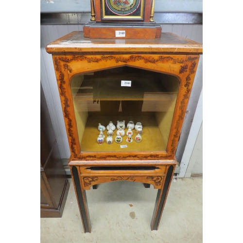 2161 - A 19th Century Italian curious cabinet on stand   (R) £150